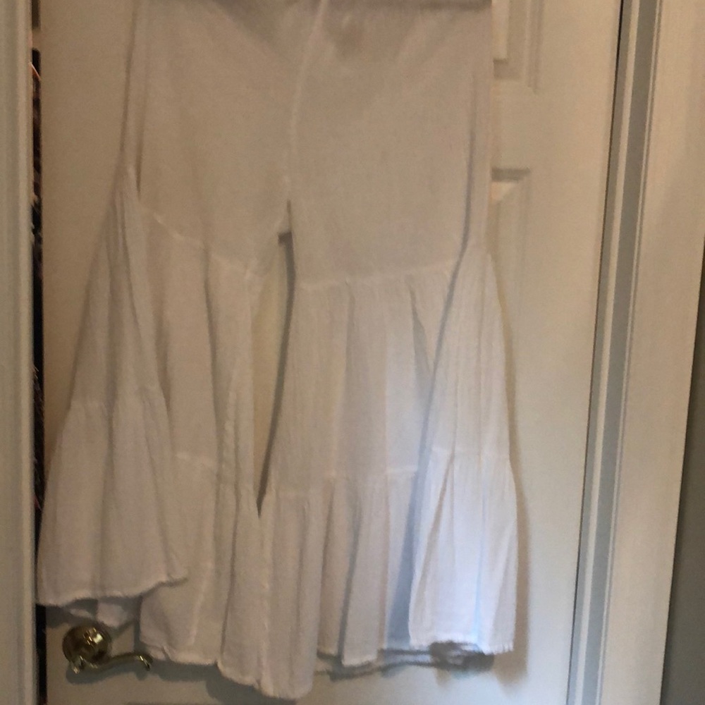 White Gauze Pants